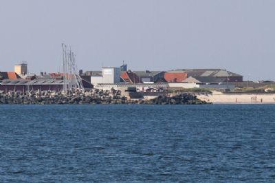 Thyborøn set fra Agger-Tange