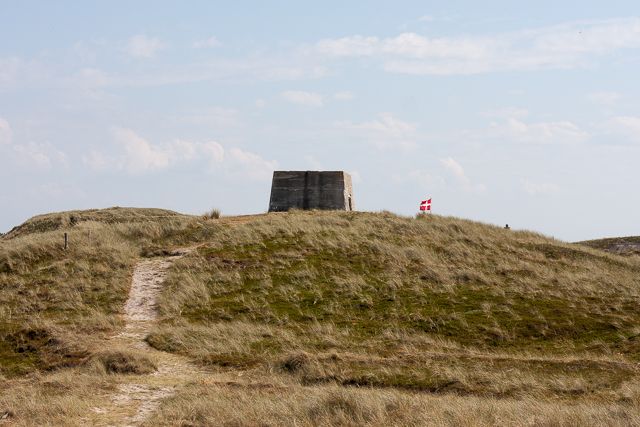 Radarsokkel p� Mandskabsbunker