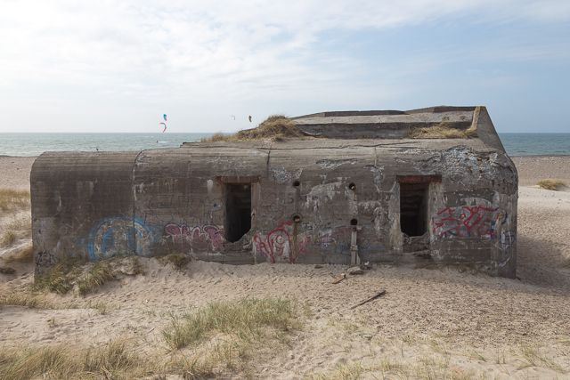 Indgange p FlaK stillingen