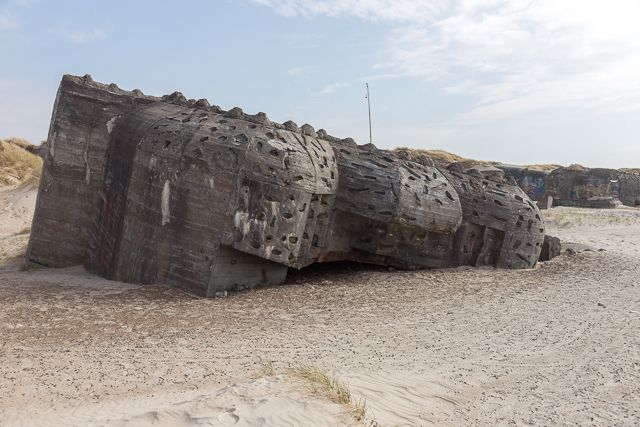 Kamufleret kanonstilling