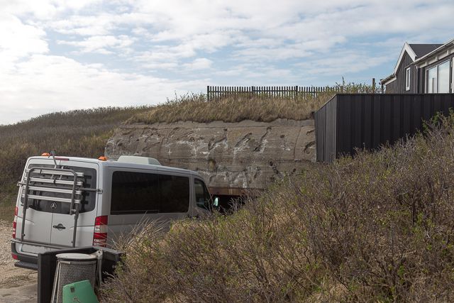 Sommerhus p bunker