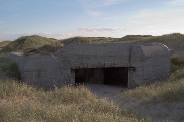 Stor lyskasterbunker 150cm