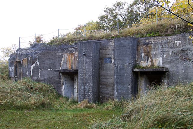 Mandskabsbunker i Nymindegablejren