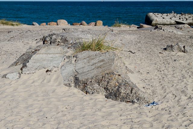 Flere betonrester