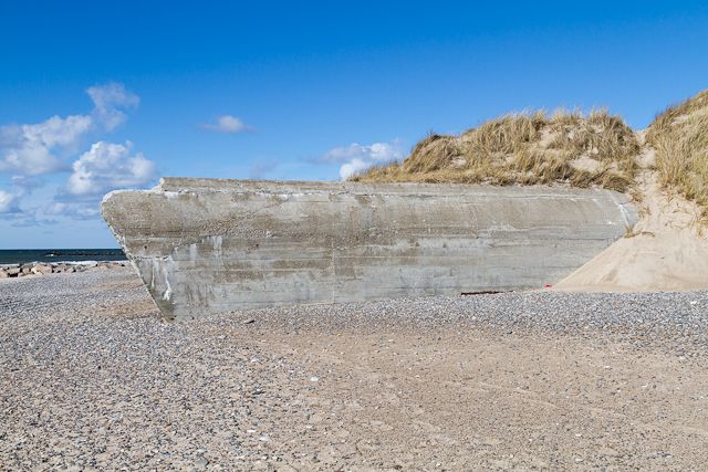 Tildkket mandskabsbunker