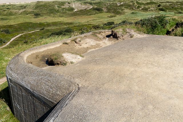 P toppen af pejlestationen