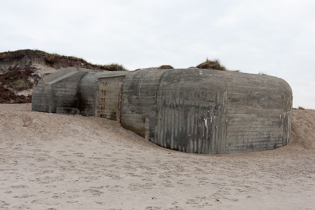 Mandskabsbunker syd for ildlederen